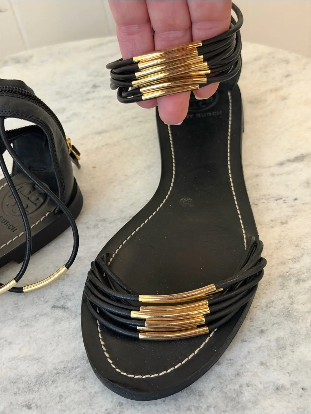 Tory Burch black multi